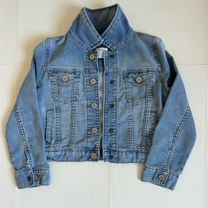 Kids Blue Denim Jacket